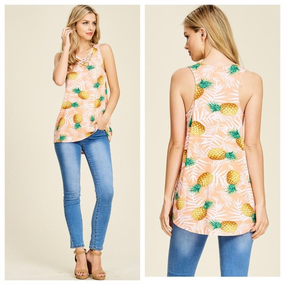 Happy Pineapple Tank Mango - Picture 1 of 1